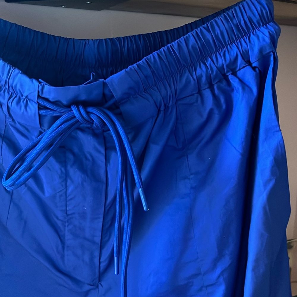 Farm Rio Blue Barrel Cargo Pants